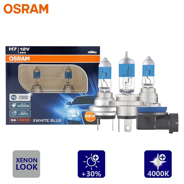 H7 Osram Cool Blue Limited Edition 12V 55W PX26D Halogen Headlamp