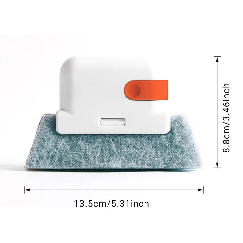 Groove Cleaning Tool Window Frame Door Groove Cleaning Brush Sliding Door Track Tools Hand-held Crevice Cleaner cleaning brush