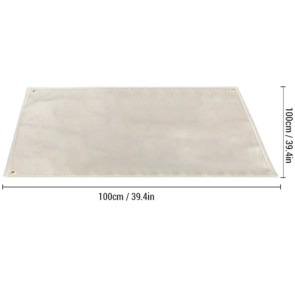 Under Grill Mat Fire Pit Deck Patio Ember Mat Fireproof Mat Grill Pad