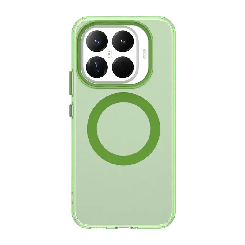 Minimalist Anti-Drop Magnetic Phone Case - Matte Translucent Finish