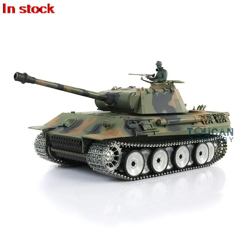 HENG LONG 1/16 7.0 Customized Ver Panther FPV RC Tank 3819 Metal Tracks Wheel Steel Gearbox Spring Army Toys BB Smoke TH17292 3