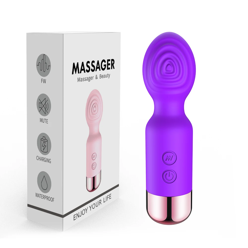 Mini Magic Wand Vibrators for Women Clitoris Stimulator AV Stick G Spot Massager Female Masturbator Adult Sex Toys for Woman