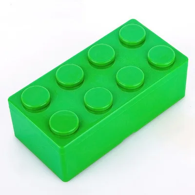 Creative Building Block Storage Organizer - Space-Saving Plastic Storage Box for Office and Kids' Gifts