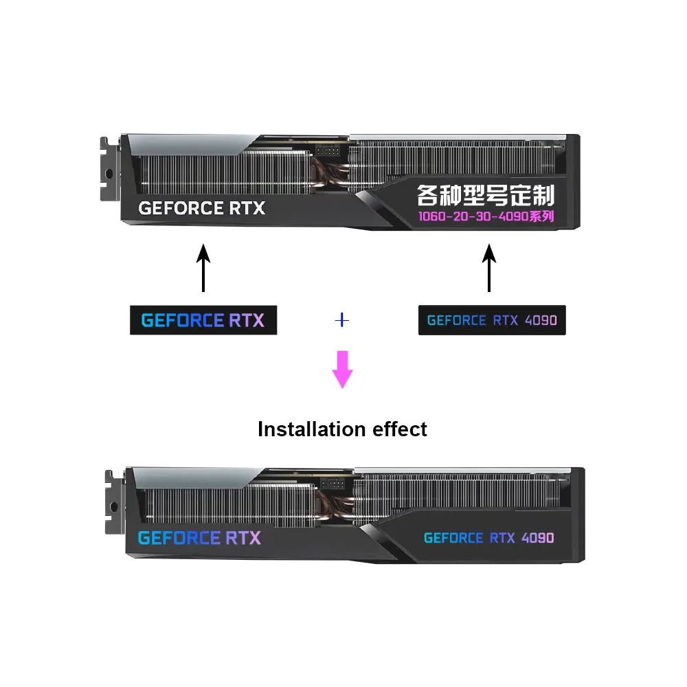 FREEZEMOD ARGB GPU Side Panel RTX3090 3080 3070 3060 RX6800/6900XT