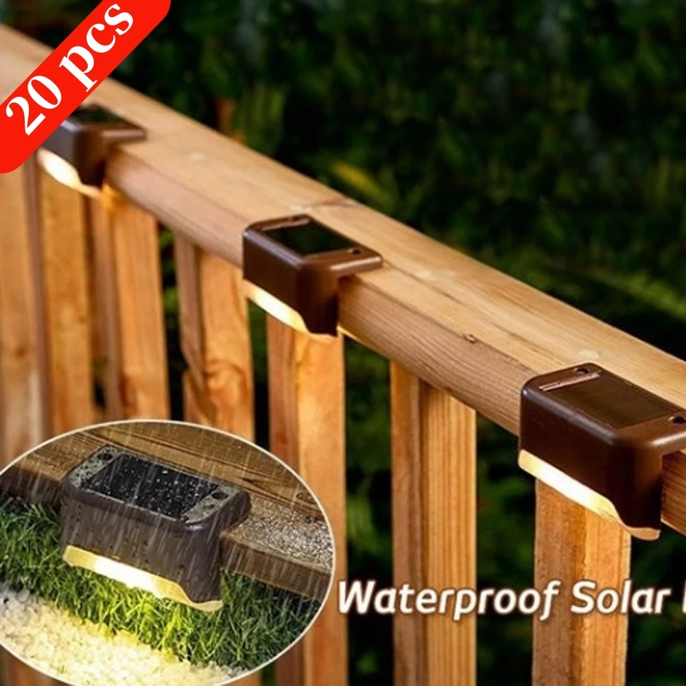 Solar Led Light Outdoor Garden Lights Waterproof For Stair Garden Fence Decor Lamp Sunlight solar lights,solar fairy lights,solar landscape lights,solar pathway lights,garden lights,solar stair lights