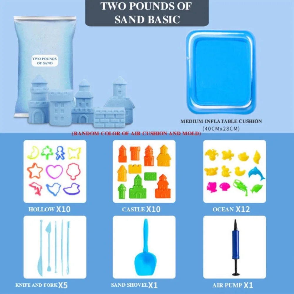 Childrens Game Templates Space Sand Cotton Texture Slowly Flowing Dynamic Sand DIY Kit Water Slime Cloud Sand Children Play