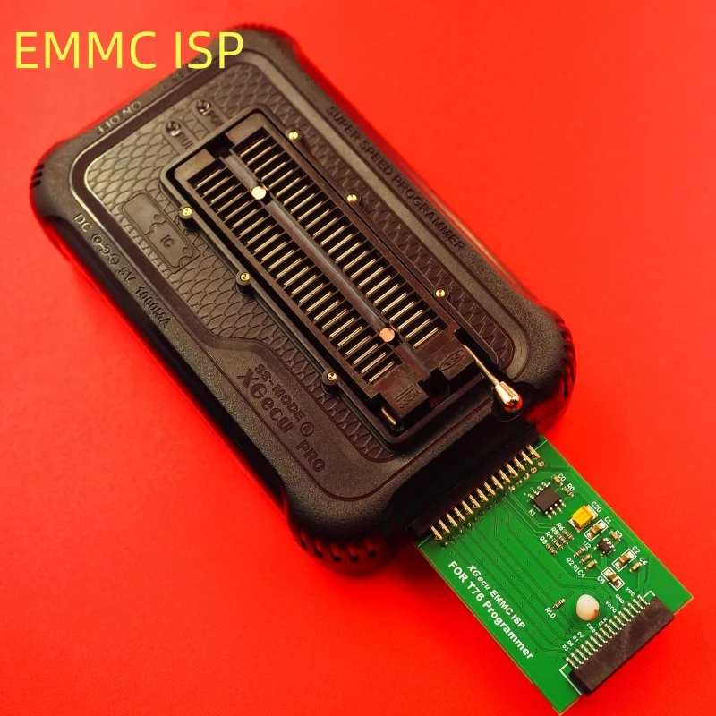 T76 프로그래머용 100% 오리지널 XGECU EMMC ISP 연결 케이블 특수 어댑터 보드 EMMC 인서킷 프로그래밍