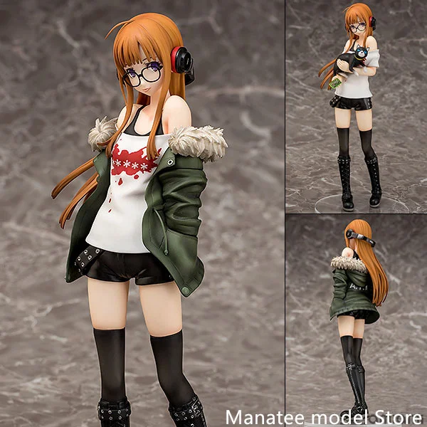 

Фигура Phat Original:Persona 5-футаба Сакура 1/7 ПВХ фигура аниме Модели игрушки коллекция кукла подарок