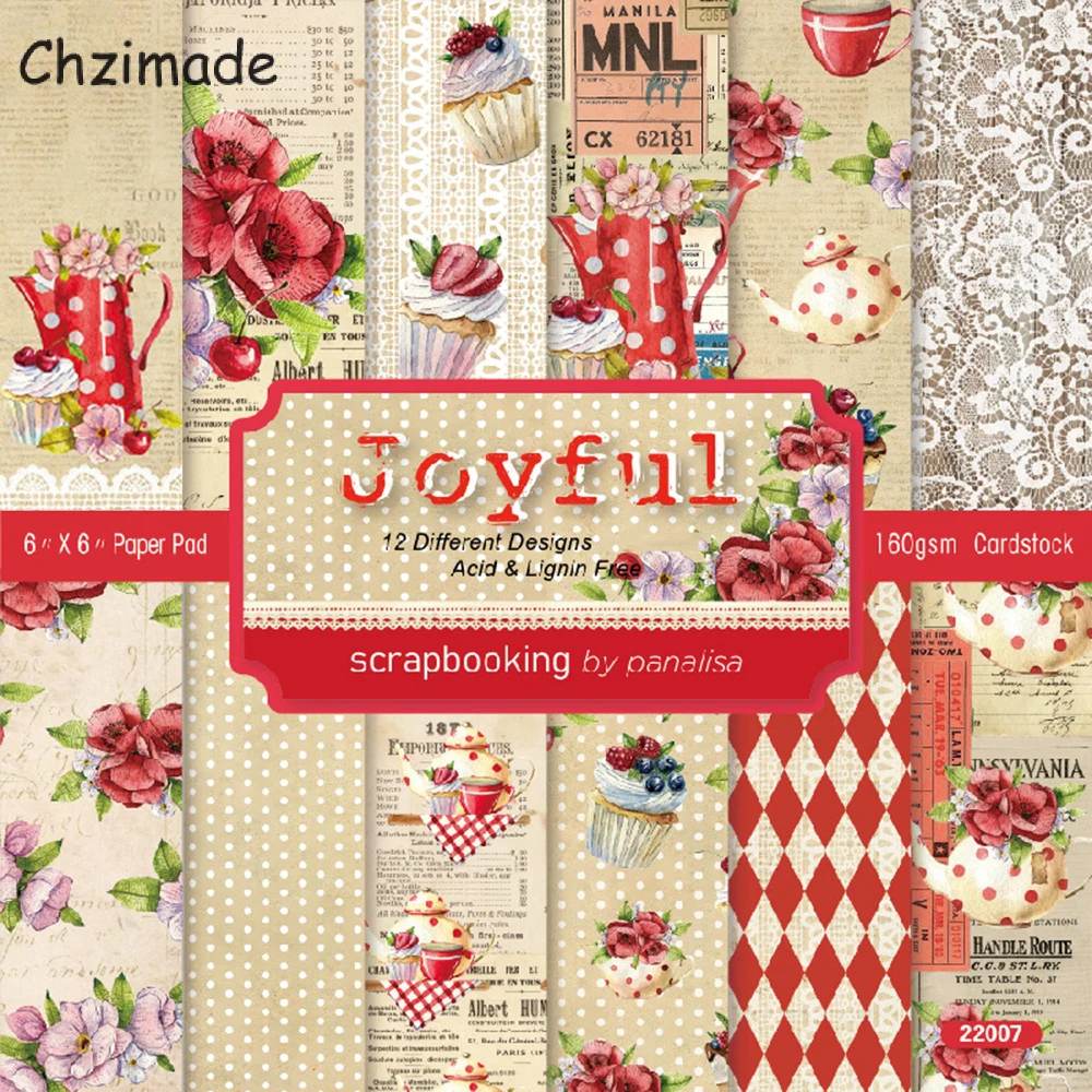 Scrapbooking Paper Scrapbook Materials Scrapbooking Material Scrapbook Paper Chzimade 12 Sheets Future Letter Printed Scrapbooking Material Paper Pad For Card Making DIY Background Paper Crafts