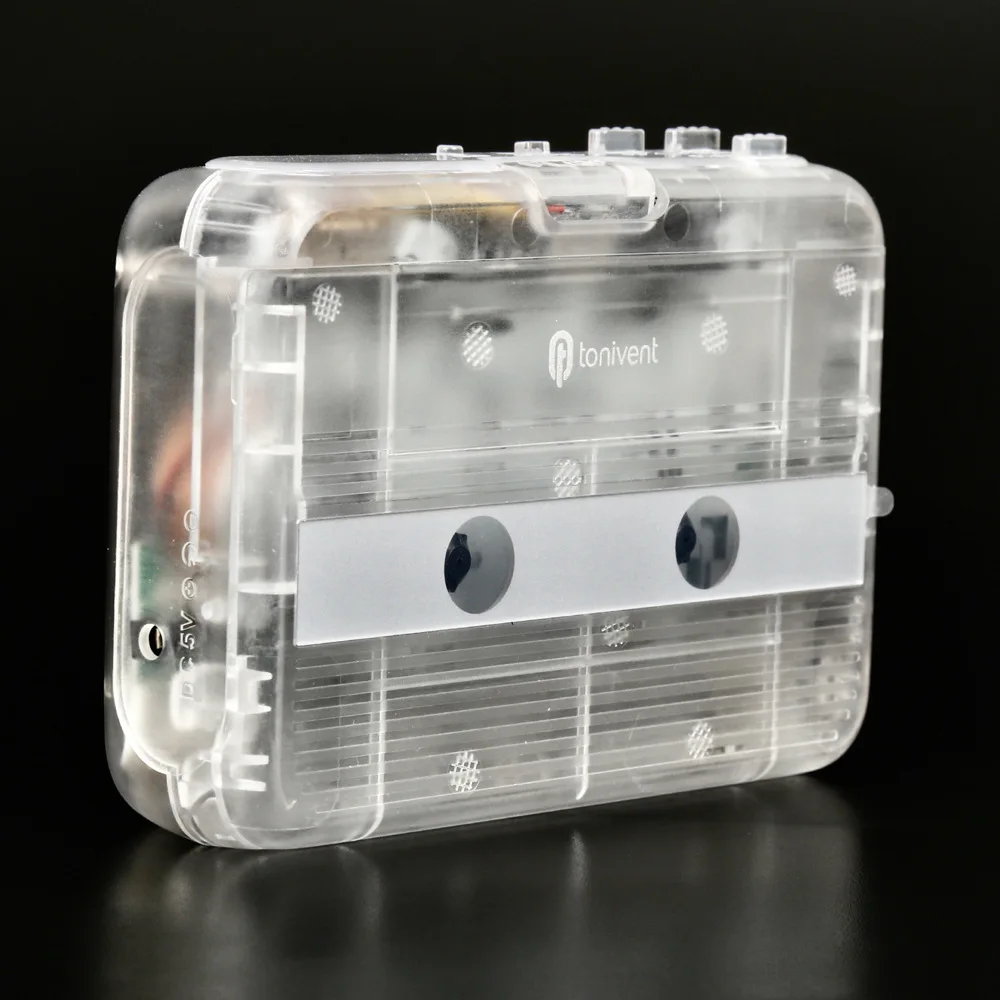 Lecteur de musique portable Bluetooth en plastique, adaptateur Cassette,  stéréo personnel, Radio FM, convertisseur avec Auto-régénération -  AliExpress