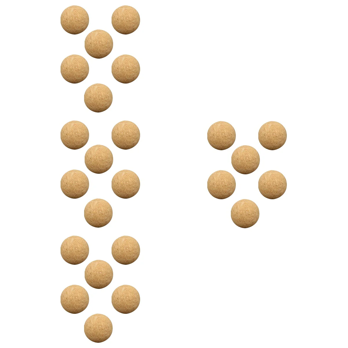 

24 шт., сменные износостойкие пробковые футбольные мячи