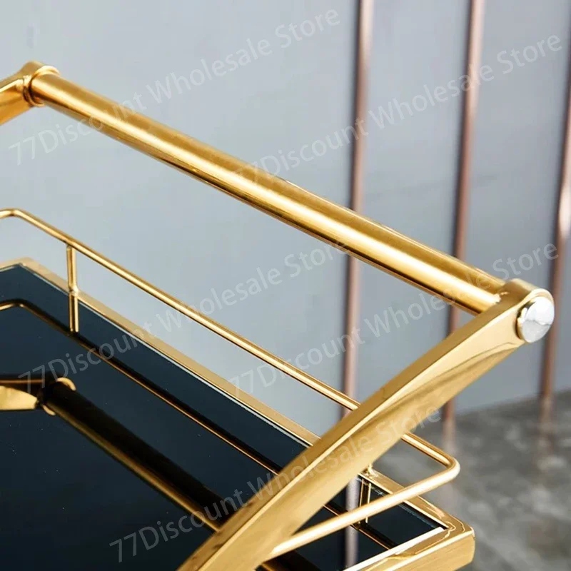 Utility Cart Trolley Kitchen Island Bar Tables Organizer Rolling Wine Rack Serving Shelf Archivadores Hotel Furiture