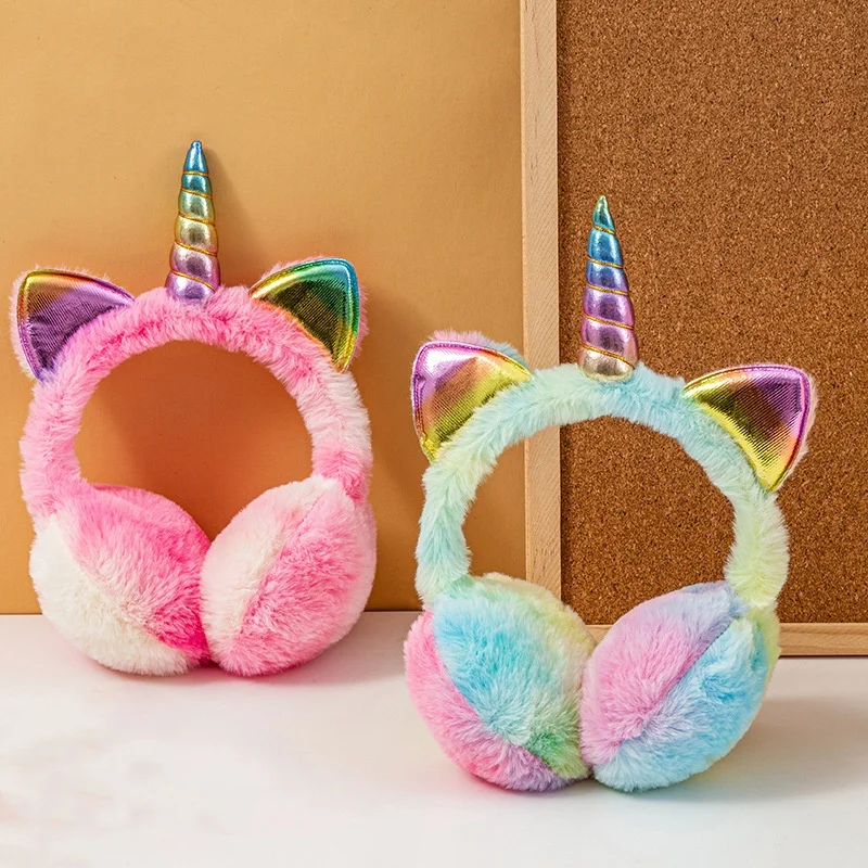 Tie Dye Furry Wireless Headphones