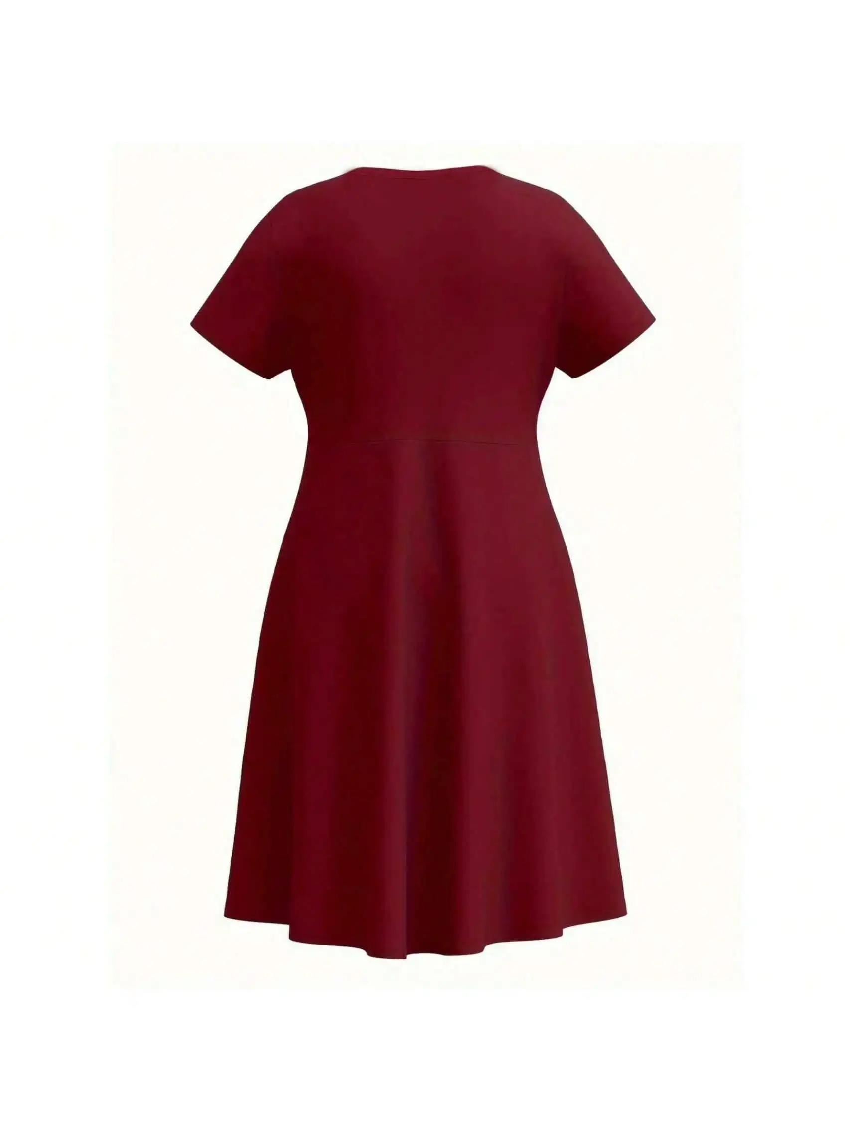 Casual Short Sleeve Heather Grey Christian Faith Skater Dress for Women Se4016d2f023b41a288b06b898c366514e