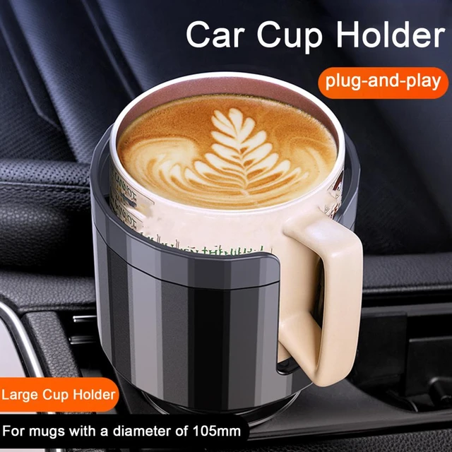 Car Cup Holder Expander Large Cup Holder Adapter For Coffee Cup Water Bottle