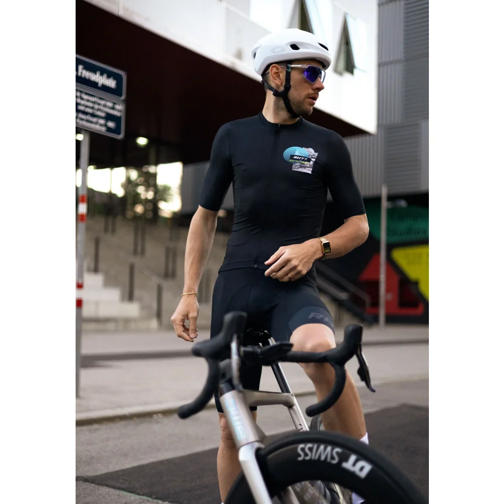 RH77 Men's Short Sleeve Cycling Jerseys Maillot Ciclismo Hombre Breathable Mtb Bicycle Shirts Race Sport Tops high quality