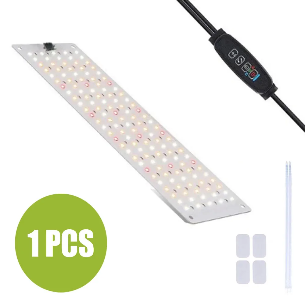Ultra-Thin Full Spectrum LED Grow Light with Dimmable Timer