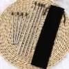 8 Pcs Drainer Wine Glass Rack Dishwasher Holder for Bottles Rod Insert Stainless Steel Support Travel Drying 4