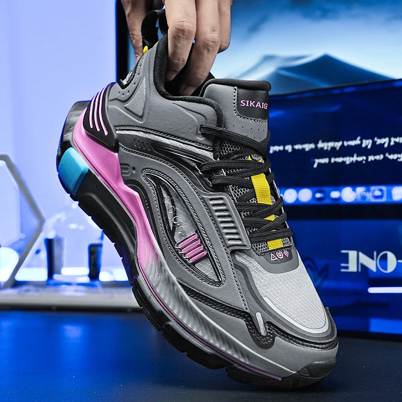 

Shoes For Men's Sneakers 2023 Autumn Fashion Light Street Style Breathable Male Trainers Casual Sports Gym Tennis Shoes