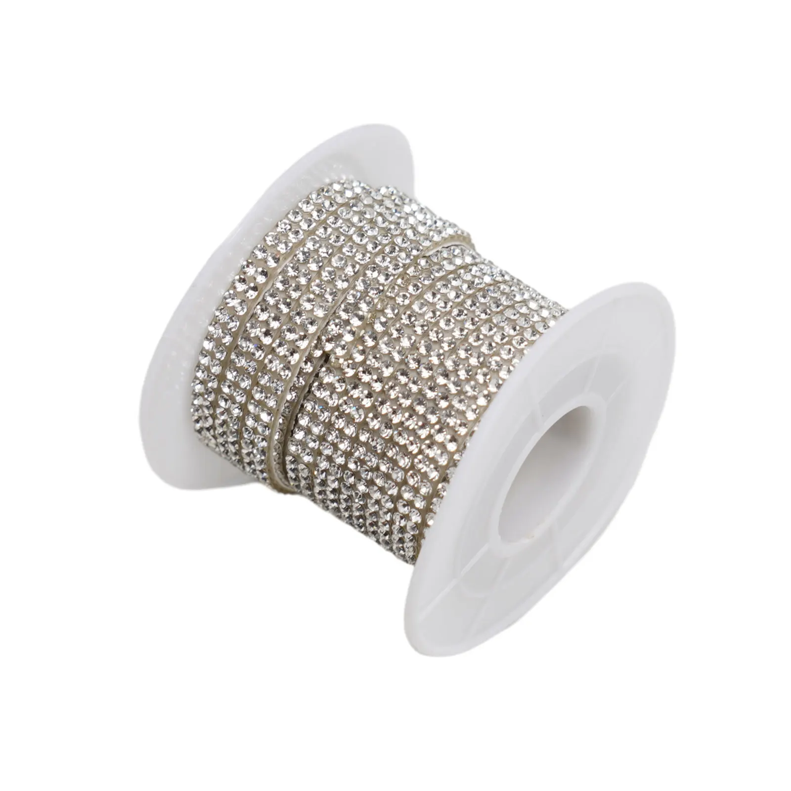 

Crystal Sticker Rhinestones Diamond Ribbon Elastic Flexible Soft Waterproof 1 Roll 1Yard 4.5 Meters Auto Parts