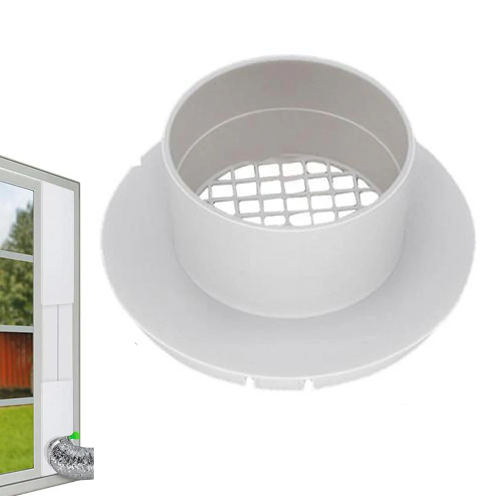 Convenient Air Conditioner Connector Replacement 100mm Access Pipe Interface Excellent Seal PVC Material Easy Installation