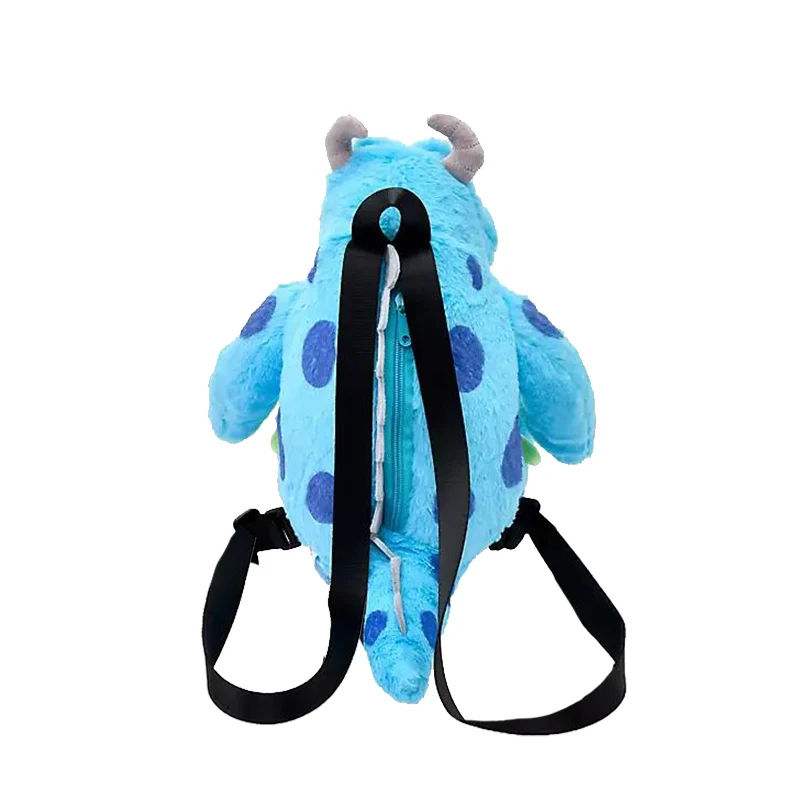 Disney Sully with Monsters Inc Mike Cosplay Double Strap Plush Backpack  Anime Cartoon Sulley James P. Sullivan Bookbag - AliExpress