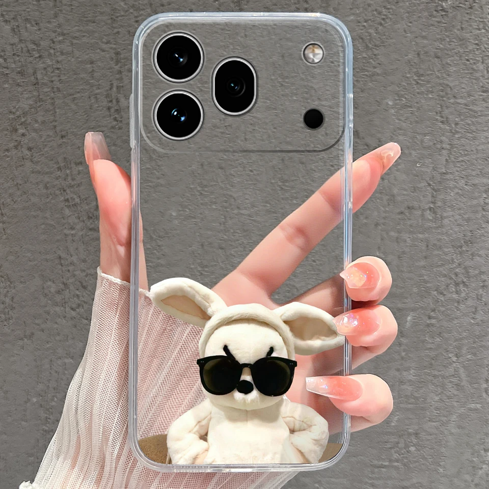 Cute Little Prince Anti-Slip Durable Transparent Phone Case - Silicone TPU Protective Shell