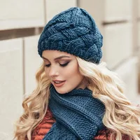 Hot Sale Daily Fisherman Beanie Hat Unisex Sailor Style Autumn Beanie Ribbed Knitted Hats For Men Women Short Melon Winter Hat 2