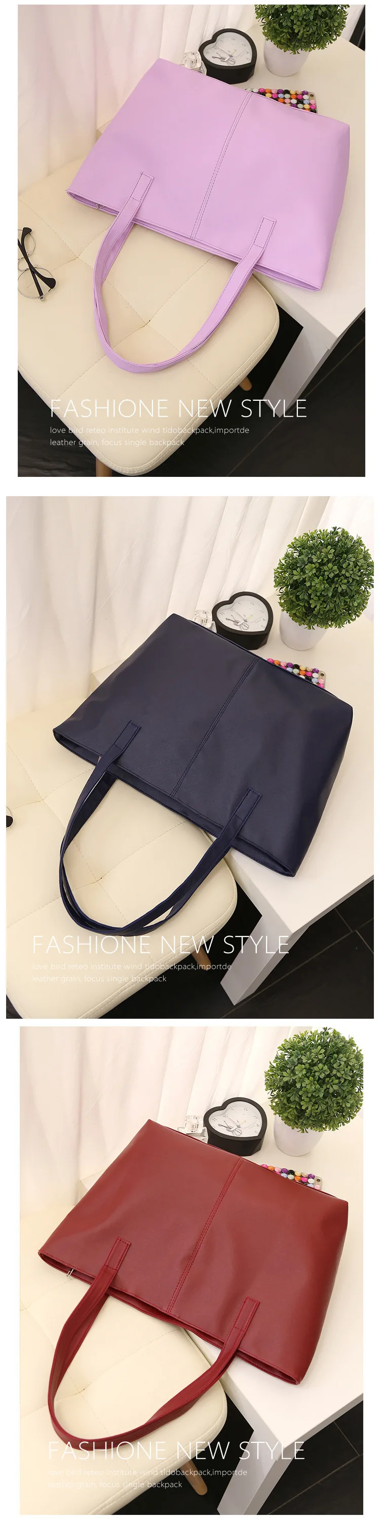 PU-Leder-Einkaufstasche für Frauen, Arbeit, Damen-Schultertaschen aus Leder, Geldbörsen, Schulranzen, Handtaschen mit Laptopfach – Detail 10