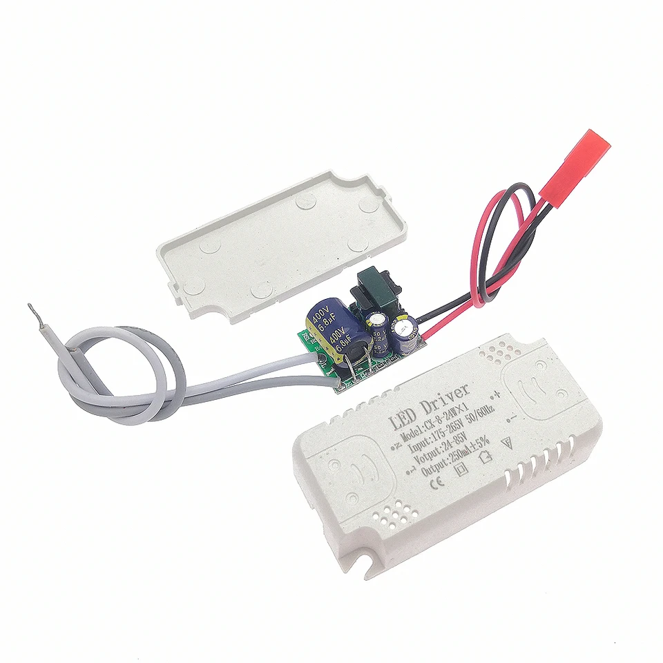 Alimentation LED 250mA - Transformateur 220V Vers Basse Tension - Pour Ruban LED 1W (37 à 50 LEDs) - Version 37-50x1W
