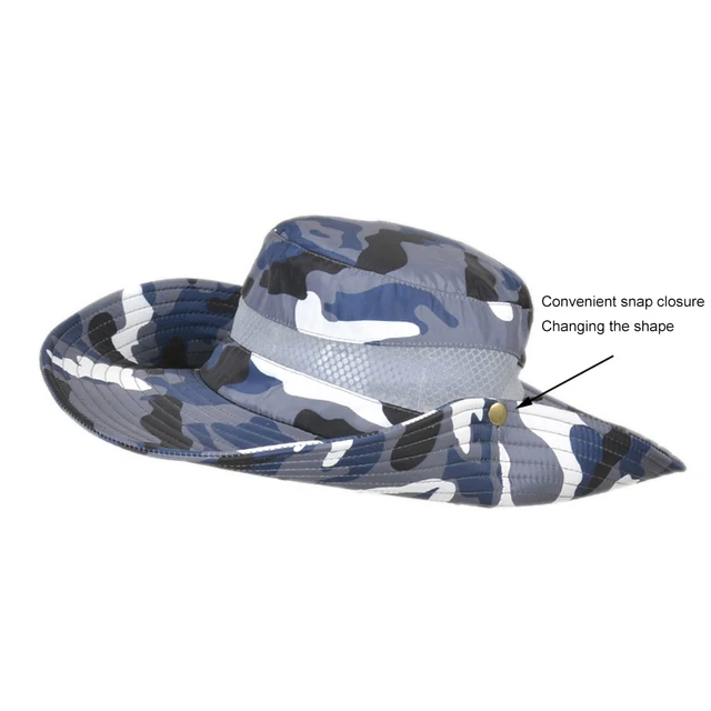 Men Fishing Hiking Cap Breathable Polyester Protection Face Cap Portable  Foldable Comforable Adjustable Buckle for Outdoor Sport