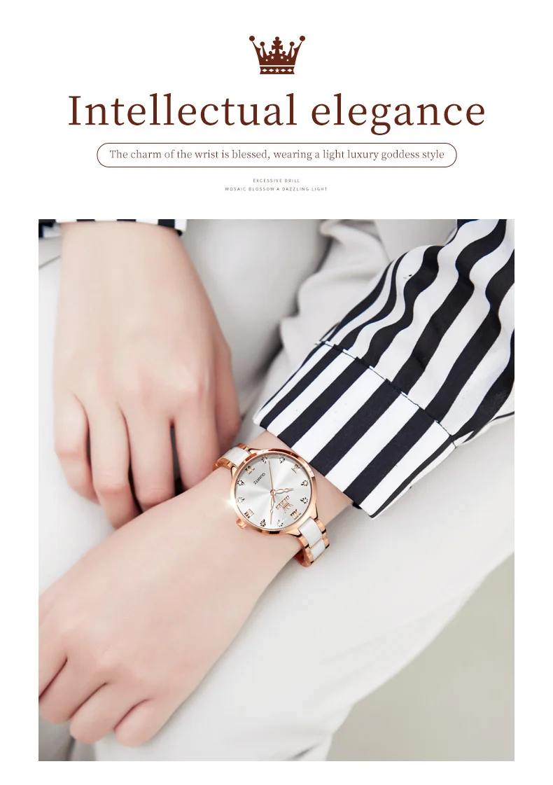 Orologio da donna OLEVS 5872 - Indossato