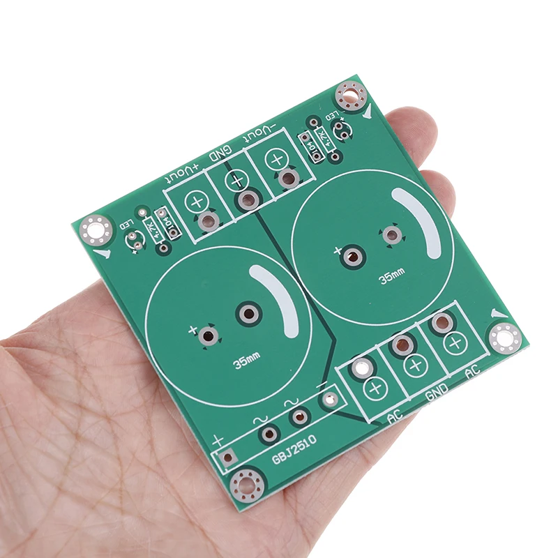 25A Single AC-DC Audio Amplifier Rectifier Filter Power Supply Board 1Pc Bare PCB audio amplifier power supply board
