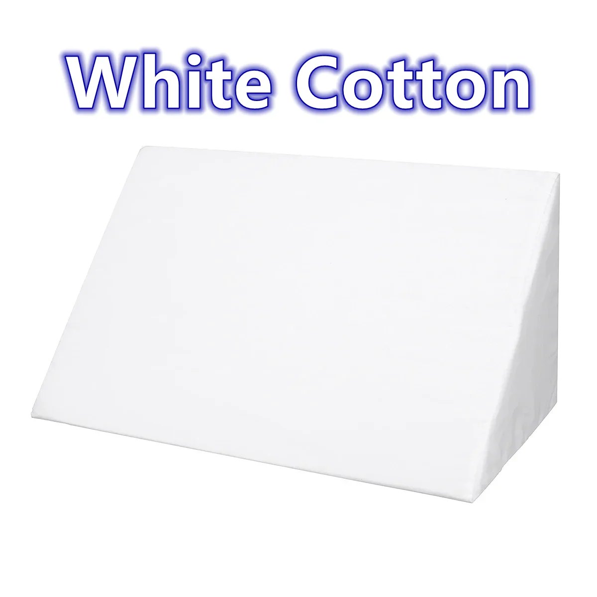 4 boyutları 3 renk deri sünger ortopedik asit reflü yatak kama yastık geri bacak yükseklik yastık pedi yatak üçgen yastıklar