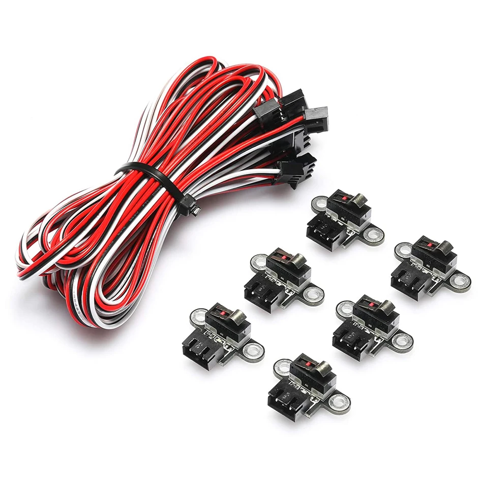 

6PCS Micro Limit Switches with 1M 3 Pin Cable for 3018-PROVer/3018-MX3/3018-PROVer Mach3