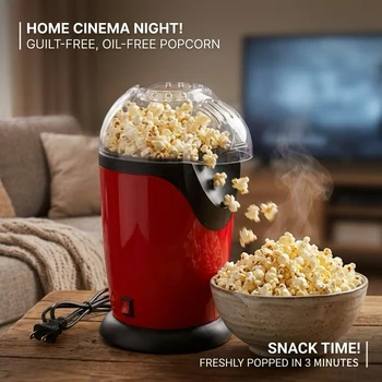 Electric Hot Air Popcorn Maker 1