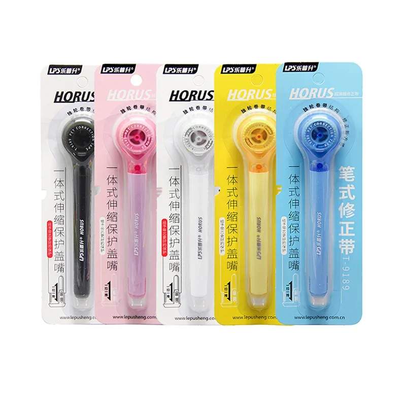 Creative Pen Shape Colorful Correction Tape Error Correction Tools Office School Supplies