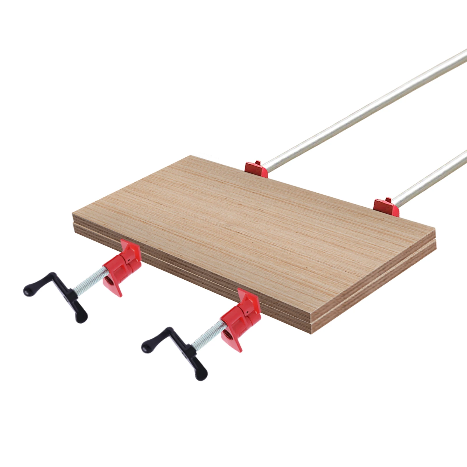 8-teiliges/6-teiliges Set Holzleim-Rohrklemmen, robuste Gusseisen-Schnellspanner-Rohrklemmen 3/4 Zoll für die Holzbearbeitung – Detail 6