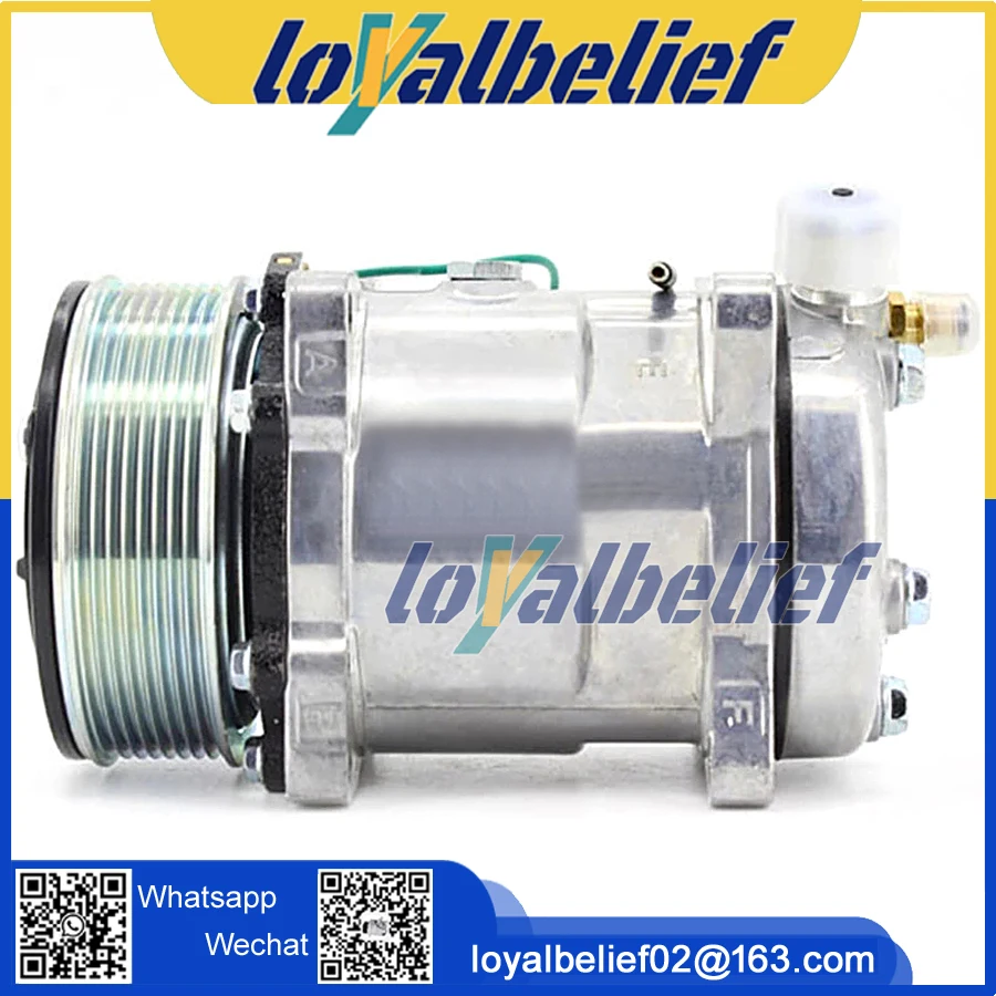 

For Universal Auto AC Air Conditioner AC Compressor 8PK For Sanden 508 5h14 SD5H14 SD508