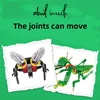 Insect Building Block Assembly Toy, Praying Mantis, Bee, Forest Animal Assembly Model, CHILDREN'S Birthday Gift, Boys and Girls 5