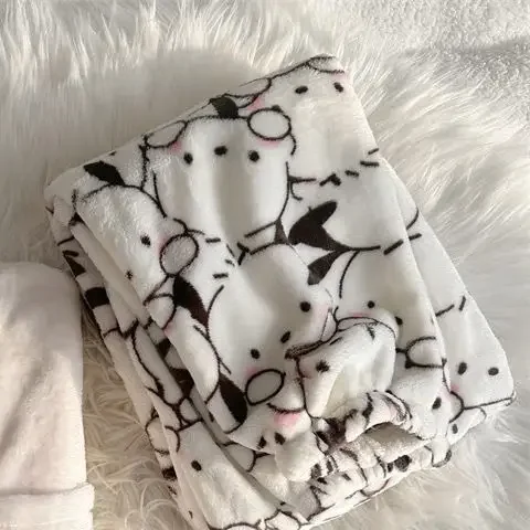 thumbnail image 1 of Sanrio Cartoon Hello Kitty Stuff Pajamas Female Flannel Winter The New Plus Thicken Velvet Sweet Keep Warm Tracksuit Girl Gift, 1 of 5