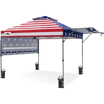 17x10 Pop-Up Gazebo with Awnings 1