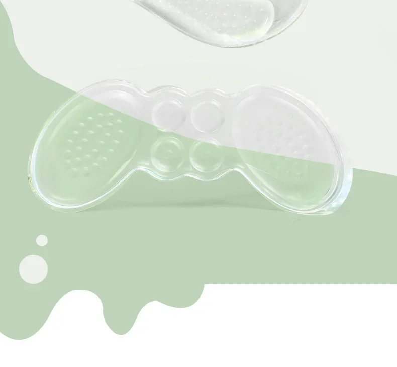 2pcs/4pcs Silicone Heel Pad Heel Sticker Heels Protector Adjust Size Adhesive Non-slip Shoe Pads Pain Relief Foot Care Inserts – Detail 2