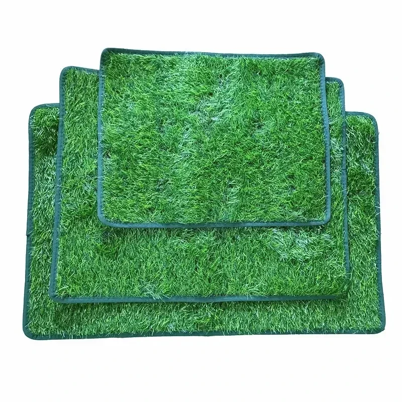 Easy To Clean Lawn Mat Artificial Grass Dog Pee Pad Pet Lawn Mat Pet Training Dog Grass Indoor Outdoor Training Solution