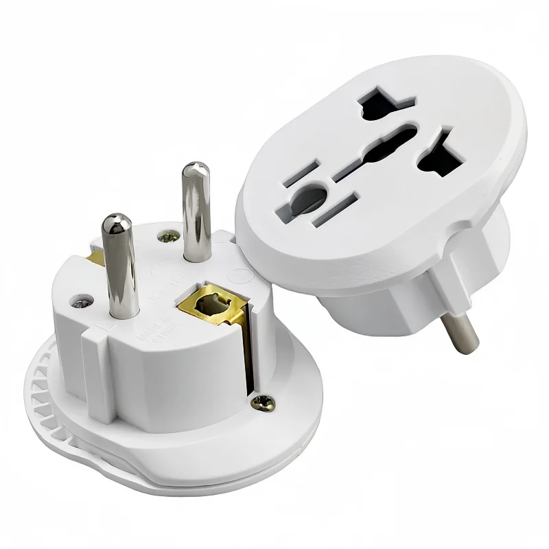 Universal Travel Charger Adapter with 16A Power Socket Plug