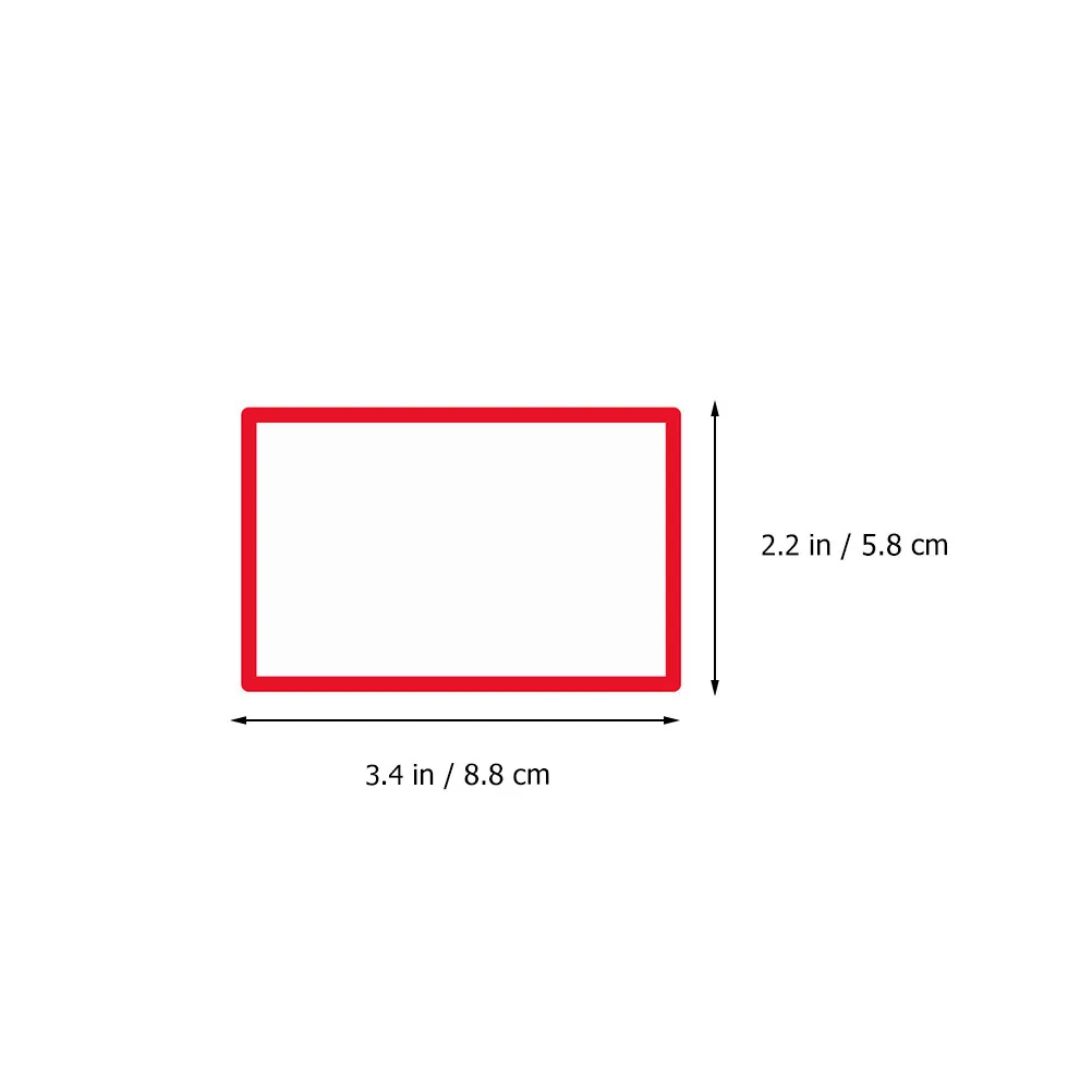 1 롤 다채로운 DIY 이름표 스티커 분류 마킹을위한 빈 접착 라벨 학교 사무실 가정용 스틱