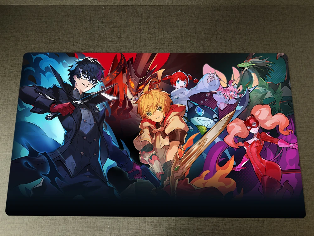 Details about   Persona 5 Playmat Ren Amamiya TCG CCG Yugioh Gaming Play Mat With Zones Bag 