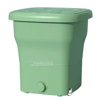 25L Large Capacity Portable Folding Washing Machine Automatic Mini Underwear Washing Machine 1