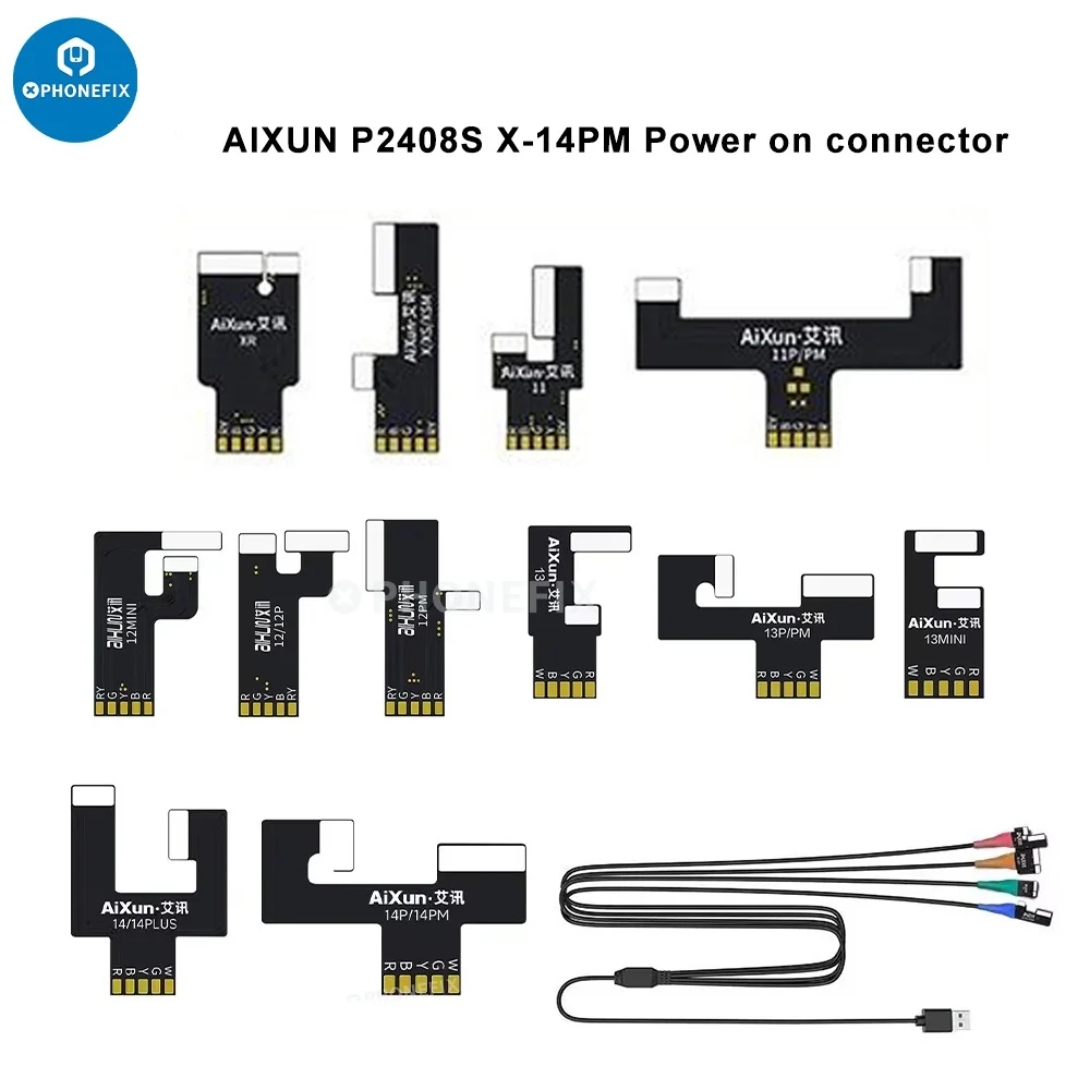 AIXUN P2408S/Qianli iPower Pro Max/WYLIEDC   ׽Ʈ ̺        Ŀ Ŭ for iphone 6 7 8X11 12 13 14 