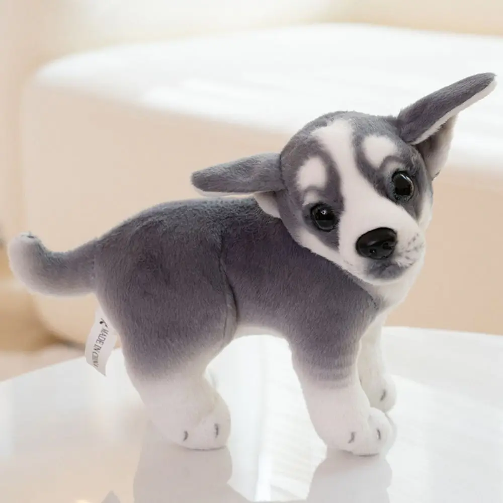 Stuffed Animal Dog Plush Toys Golden Retriever Puppy Husky Stuffed Dog Dolls Kawaii Labrador Simulation Dog Plush Kids Toy